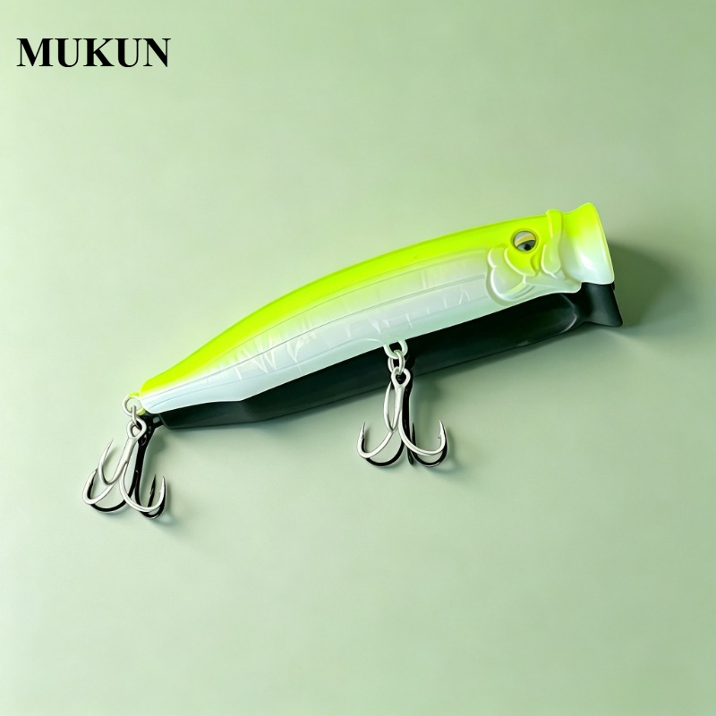Fishing Lure Popper - MUKUN Topwater Floating Popper Lure 30g