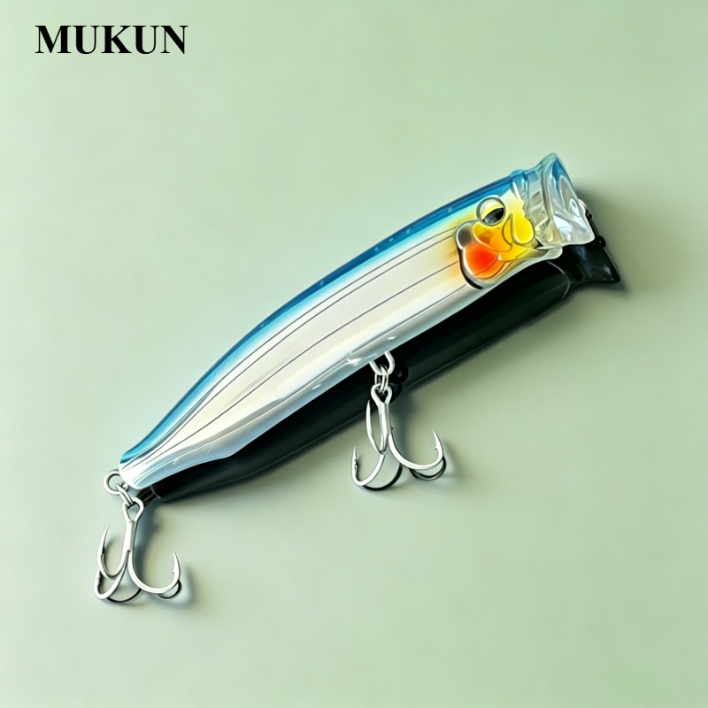 MUKUN Topwater Floating Popper - đánh giá và giá Fishing Lure Popper