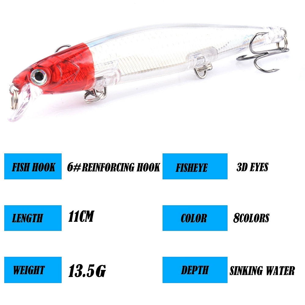1pc Laser Sinking Minnow Fishi - đánh giá và giá Fishing Lure Jerkbait