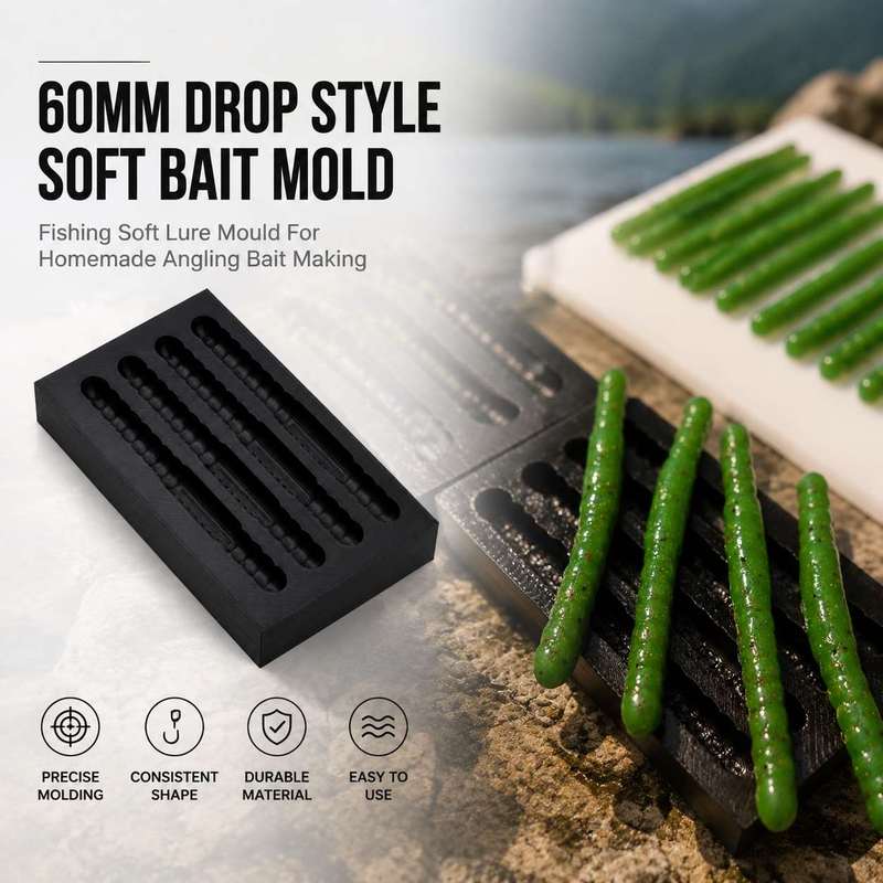 Drop Type Soft Fishing Bait Mo - đánh giá và giá Fishing Lure Kit
