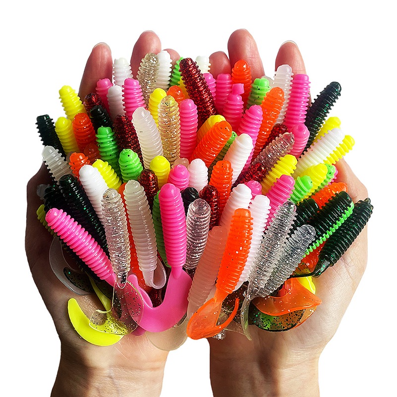 50PCS 100PCS  Silicone Bait Fa - đánh giá và giá Fishing Lure Crankbait