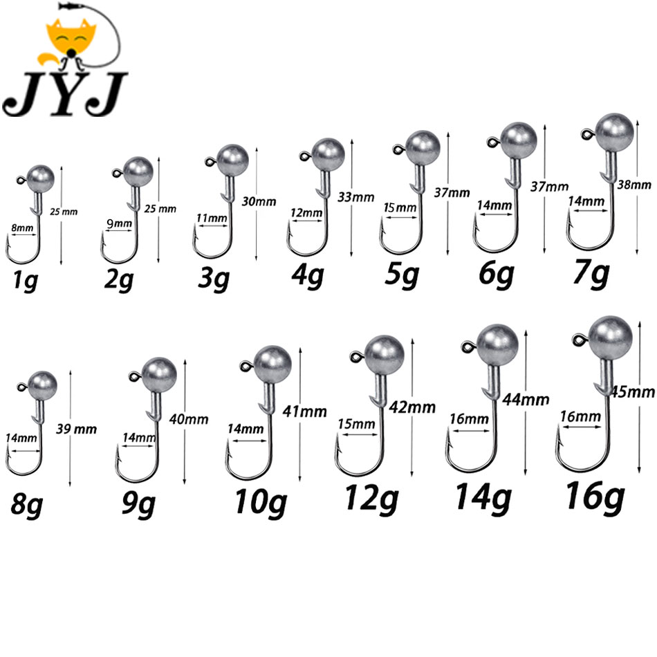 WODJYJ 1g 2g 3g 4g 5g 7g 8g 10 - đánh giá và giá Fishing Lure Accessories