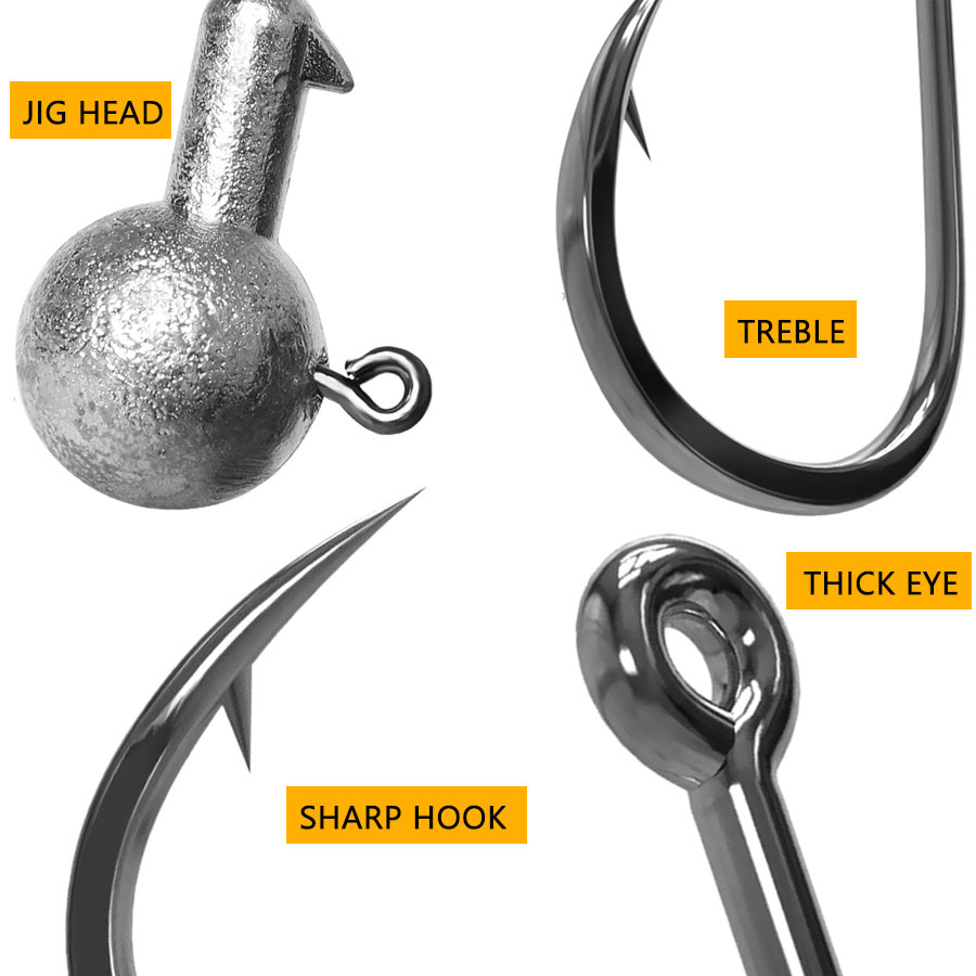 WODJYJ 1g 2g 3g 4g 5g 7g 8g 10 - đánh giá và giá Fishing Lure Accessories