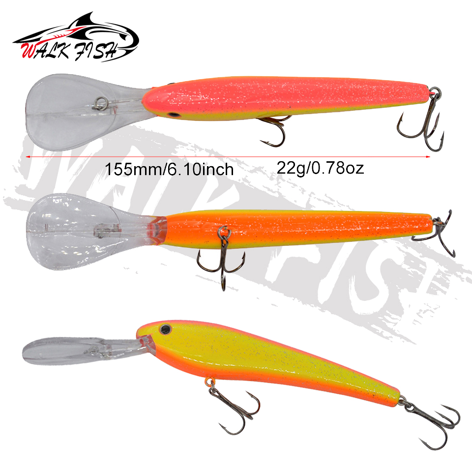 WALK FISH 1PCS Minnow Fishing  - đánh giá và giá Fishing Lure Crankbait